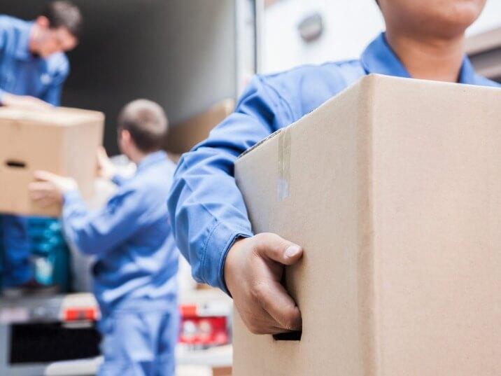 packed moving truck ready for departure
